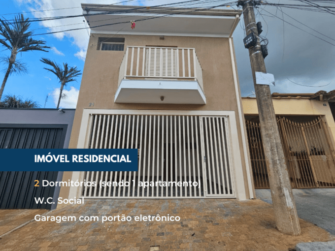 Rua Humaitá, 21 – CASTELO – R$1.300,00 + IPTU